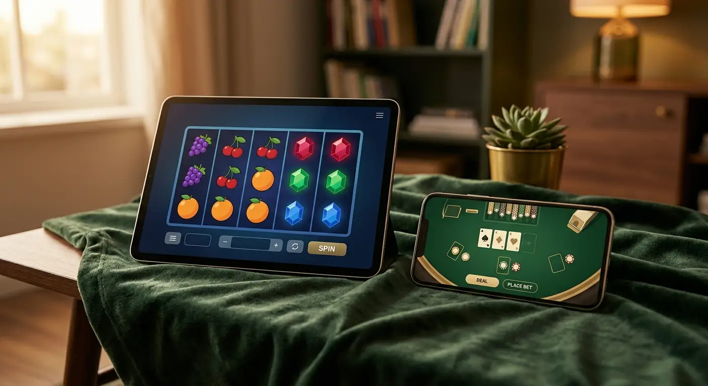 Slots und Live Casino Spielangebot ohne OASIS Einschränkungen